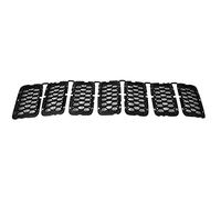 Grille Avant Couverture Décoration Calandre Nid D'abeille À Insertion Avant Voiture Pour Jeep Pour Grand Pour Cherokee 2017-2018 Grilles Course Garnitures calandre