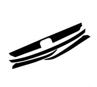 Grille avant en vinyle prédécoupée chromée compatible avec Honda Accord 2018 2020 Sedan Air Pocket Release