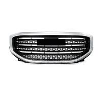 Grille Avant Ensemble De Calandre De Pare-chocs Avant Pour GMC Pour Acadia SLE SLT SL 2017-2019, Grille Centrale De Radiateur Noire Chromée 64KW94V Calandre Avant Voiture