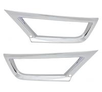 Grille Avant Gauche et Droite pour VW TR OC TROC 2017-2020 Autocollant de Garniture de feu antibrouillard arrière Cache de feu arrière Cadre de Pare-Chocs