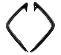 Grille Avant Pour Hyundai Pour Tucson NX4 2021-2023 Pare-chocs Antibrouillard Bande Lampe Avant Garniture Décorative Garniture Chromée Fibre Carbone(4)