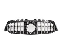 Grille Avant Pour Mercedes Pour Benz Pour Une Classe W177 A180 A200 A220 A250 A35 Pour AMG Calandre Radiateur Gril Entrée Réglage Calandre Voiture(Silver A)