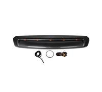 Grille Avant Pour Toyota Pour Tundra 2014-2021 Calandre Pare-chocs Avant Noir Mat Capot Bombé Moulure Supérieure Garnitures Lumineuses(Magnetic Gray)