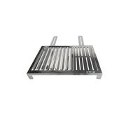 DON HIERRO - Grille Barbecue en Acier Inoxydable de grande dimension, viande/poissons/légumes