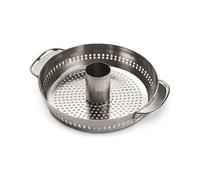 Grille Barbecue Weber, Modèle 8838, Support Cuisson Volaille, En Inox Poli