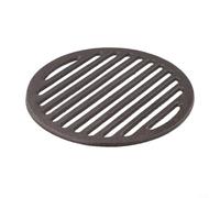Grille BBQ Fonte pour robuste Résistante Haute Température Grille(17CM) | Cuisson uniforme, empêche les petits morceaux de tomber, pour idéal steaks et légumes, finition noire