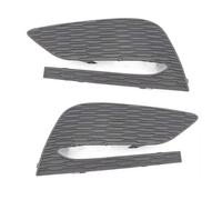 Grille brouillard Compatible Avec Chevy Pour Cruze 2017 2018, Coque De Lumière Antibrouillard, Calandre De Barre Avant, Couvercle Décoratif Sans Trou Cadre De Phare Antibrouillard(2PCS left and right)