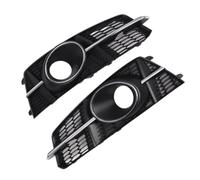 Grille brouillard Compatible Avec S6 A6 C7 2016 2017 2018, 1 Paire De Couvercle De Phare Antibrouillard Pour Pare-choc Avant De Voiture, Cadre De Calandre 4G0807682AG