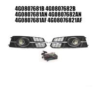 Grille Brouillard pour avant pour a6 S-Line 2015-2018 ABS Grille | ABS pour durable, mat, compatible pour a6 S-Line 2015-2018, remplacement direct, ACC
