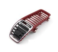 Grille Buse 98155213104 Pour Boxster Pour Cayman 981 2012-2016 Panneau Couverture Grille Ventilation Tableau Bord Avant Voiture Sortie Climatiseur Voiture(Rouge)