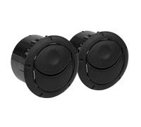 Grille Buse Grille De Ventilation De Climatisation De Voiture, Pièces De Rechange 8200212480 8200464605 Pour Nissan NV400 À Partir De 2010 Sortie Climatiseur Voiture(2pcs Black)