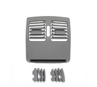 grille buse ventilation Compatible Avec Benz Pour 180 Pour 200 Pour 220 2007-2013 20483003549051 Couvercle Panneau Sortie Grille D'aération De Climatiseur Arrière Voiture(Dark Gray)