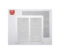 Grille C/MOSQ ALUM 0,6 Blanc laqué 300 x 300 mm (G)