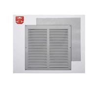 Grille C/MOSQ ALUM 0,6 Naturel 300 x 300 mm (G)