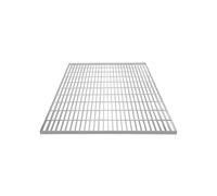 Grille Caillebotis Acier Galvanisé 1000mm x 1000 mm - Min 260gr/m² Maille 32 x 100mm Grillage Revêtement Sol Passerelle Passage Voiture - Capacité 1000KG - Résistant à la Corrosion EN ISO 1461
