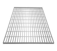 Grille Caillebotis Acier Galvanisé 1000mm x 800 mm - Min 260gr/m² Maille 32 x 100mm Grillage Revêtement Sol Passerelle Passage Voiture - Capacité 800KG - Résistant à la Corrosion EN ISO 1461