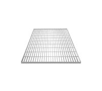 Grille Caillebotis Acier Galvanisé 1000mm x 900 mm - Min 260gr/m² Maille 32 x 100mm Grillage Revêtement Sol Passerelle Passage Voiture - Capacité 900KG - Résistant à la Corrosion EN ISO 1461