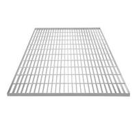 Grille Caillebotis Acier Galvanisé 1100mm x 1000 mm - Min 260gr/m² Maille 32 x 100mm Grillage Revêtement Sol Passerelle Passage Voiture - Capacité 1100KG - Résistant à la Corrosion EN ISO 1461