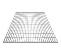 Grille Caillebotis Acier Galvanisé 1200mm x 1000 mm - Min 260gr/m² Maille 32 x 100mm Grillage Revêtement Sol Passerelle Passage Voiture - Capacité 1200KG - Résistant à la Corrosion EN ISO 1461