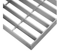 Grille Caillebotis Acier Galvanisé 800mm x 800 mm - Maille 32 x 100mm - Usage intensif