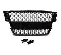 Grille Calandre Audi A5 07-11 noir brillant look RS