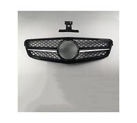 Grille Calandre Avant Accessoires De Réglage De Diamant Grille D'entrée Avant Grille De Pare-chocs GTR Pour W204 C204 Benz C 2007-2014 C43 AMG GT(2)