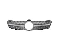 Grille Calandre Avant Calandre De Capot Et Pare-chocs Avant Style Diamant Pour Mercedes Pour Benz Classe CLS W219 CLS350 CLS500 2005-2008 Hood Grille Cover(Argent)