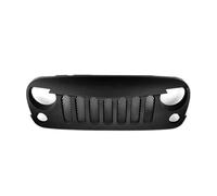 Grille Calandre Avant Calandre De Voiture Calandre Noire Calandre JK ABS pour Wrangler JK 2007-2017 (J034) Grilles De Calandre De Pare-Chocs De Voiture