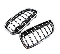 Grille calandre avant Calandre de voiture de Style diamant, couverture d'accessoires ABS pour BMW série 4 F32 F33 F36 pour berline/wagon, 2 pièces/ensemble