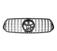 Grille calandre avant Calandre pare-choc avant calandre entrée pour Mercedes pour Benz pour GLE W167 450 350 2020 2021 2022 2023 accessoires réglage(Silvery A)