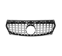 Grille Calandre Avant Compatible Avec Benz Pour Classe CLA W117 Pour AMG 2013-2018 2019 Calandre Supérieure Avant Voiture Grille D'admission D'air Radiateur Noir Brillant Voiture(Style A)