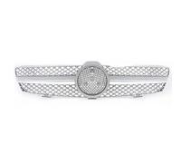Grille Calandre Avant Compatible Avec Benz Pour W219 Pour Classe CLS 2008 2009 2010 Calandre Avant Sport Restylée Grille D'admission D'air Supérieure Réseau De Ventilation(Style B)