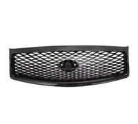 Grille Calandre Avant Compatible Avec Infiniti Pour Q50 Pour Q50S 2014 2015 2016 2017 Calandre Avant De Course Grille De Pare-choc Supérieure Noire 62310-4HB1B