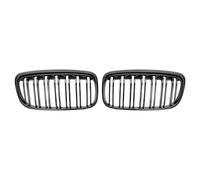 Grille Calandre Avant Compatible Avec Pour Série 2 F45 F46 2015 2016 2017 2018 Avant De Voiture Haut Central Reins Double Bandes Calandre Avant Calandre