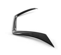 Grille Calandre Avant Lot 3 Moulures Calandre Avant Pour Nissan Pour Altima 2019-2021 2022 Cadre Autocollant Grille Centrale En U Décoration(Aspect fibre de carbone)