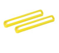 Grille Calandre Avant Lot De 2 Calandres Avant Pour Dodge Pour Challenger 2015, 2016, 2017, 2018, 2019, 2020, 2021, 2022, Noir, Rouge, Bleu, Jaune(Jaune)