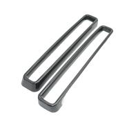 Grille Calandre Avant Lot De 2 Calandres Avant Rouges Pour Dodge Pour Challenger 2015, 2016, 2017, 2018, 2019, 2020(Le noir)