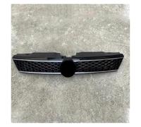 Grille calandre avant Masque pare-choc ABS couverture maille calandre course centrale nid abeille pour VW pour Jetta pour Mk6 2012 2013 2014(SLIVER)