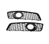 Grille Calandre Avant Pour A3 Pour 8P 2009 2010 2011 2012 Trous Lumière Anneau Galvanoplastie Nid D'abeille Évider Filets Antibrouillard