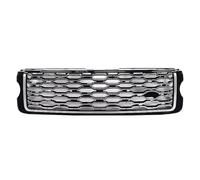 Grille Calandre Avant Pour Land Pour Rover Pour Range Pour Pour Vogue L405 13-17 Mise À Niveau Vers Les Grilles Supérieures Pare-chocs Avant Style 2018-2022 Calandre Radiateur(Black grey)