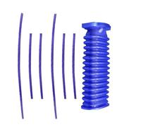 Grille Calandre Avant Pour Les Produits V6 V7 V8 V10 V11 Robot Aspirateur Brosse De Sol Tuyau Bandes De Velours Doux Appareils Électroménagers Calandre Radiateur(Dark Khaki)