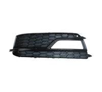 Grille Calandre Avant Voiture Pour A5 S5 2013-2016 8T0807681K Grille Pare-chocs Avant Voiture Grilles Feux Antibrouillard Cadre Couverture Garniture Couvercle Lunette(Black-Left)