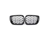 Grille Calandre Avant Voiture Pour BMW Série 3 2002-2005 E46 4 Portes 320i 325i 325xi 330i 330xi Double Slats Black Grill Grille Avant Kidney(BlackNet4Door 02-05)