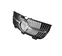 Grille Calandre Avant Voiture Pour Mercedes Pour Benz GL X164 2010-2012 GL320 GL350 GL450 GL550 GL500 GT Grille Avant Racing Grill Masque Couverture Garnitures KIT(Silver3)