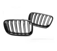 Grille calandre BMW X5 E70 de 2007 a 2013 Noir Brillant Double barres - 42571279