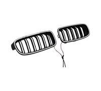 Grille Calandre Calandre Lumineuse Avant ABS Lumière Led Calandre De Course Noir Brillant Pour BMW Série 3 F30 F31 320i 330i 335i 2013-2018 Calandre Radiateur