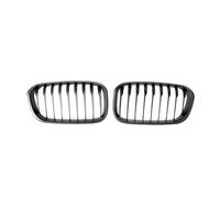 Grille Calandre Capot Avant pour F20 F21 116i 118i 120i 125i 15-18 Cadre Rein À Lamelles Simples Noir Brillant Calandre Grille(Matte Black)