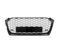 Grille Calandre Design Nid D’abeille Noir Brillant Complète Audi A5 F5