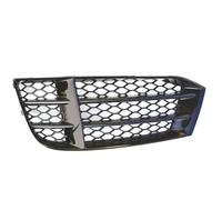 Grille Calandre Double Fente, Grille de protection pour pare-chocs avant latéral en nid d'abeille pour feux antibrouillard, Utilisation adaptée pour Audi RS5 B8.5 2013-2016(Only Left)