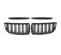 Grille Calandre Pour BMW E90 E91 2005-2008 Paire E90 E91 Avant Voiture Pare-chocs Double Latte Sport Calandre Grilles Avant